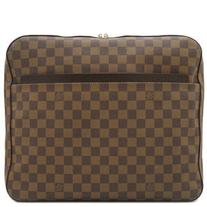 Louis Vuitton Shoulder Bag Dorso Duro Brown Key Padlock